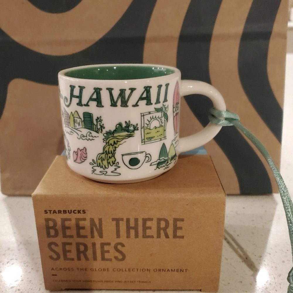 Starbucks been there Series- Brand New Hawaii 2oz ornament